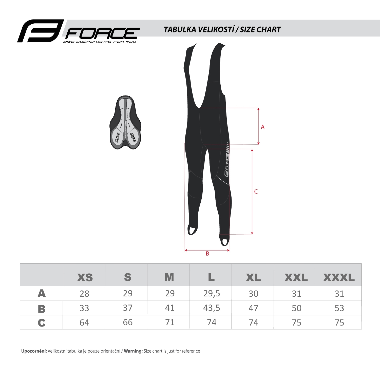 bibtights z68 with pad vel